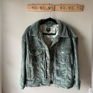 BDG Teal Corduroy Jacket